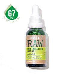 TruestYou Truest RAW Full Spectrum 2000mg Hemp Tincture 